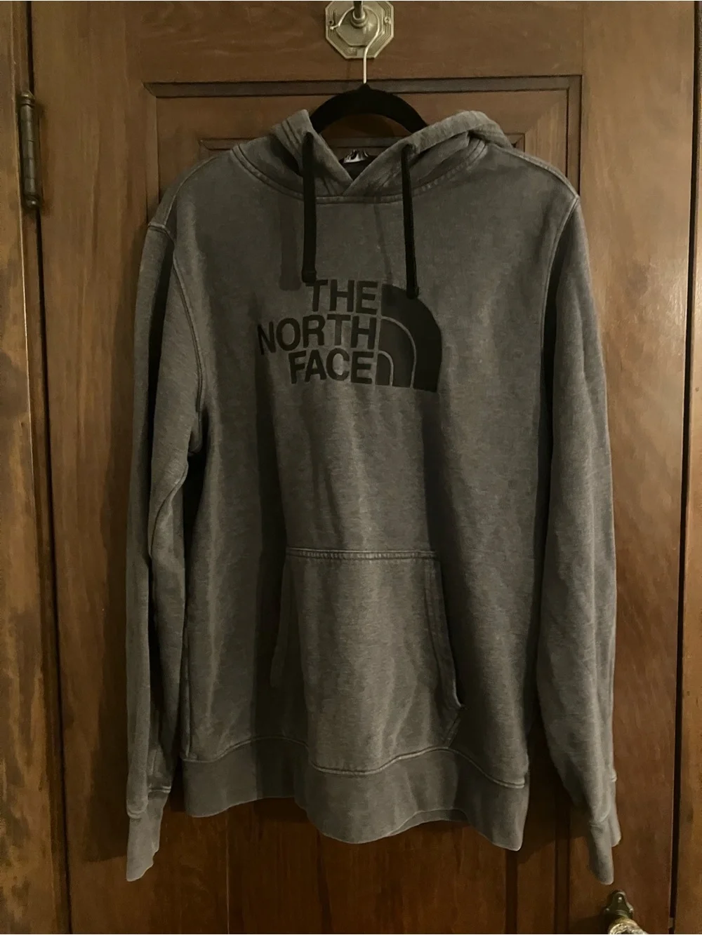 The North Face Men's Charcoal Gray Pullover Hoodie